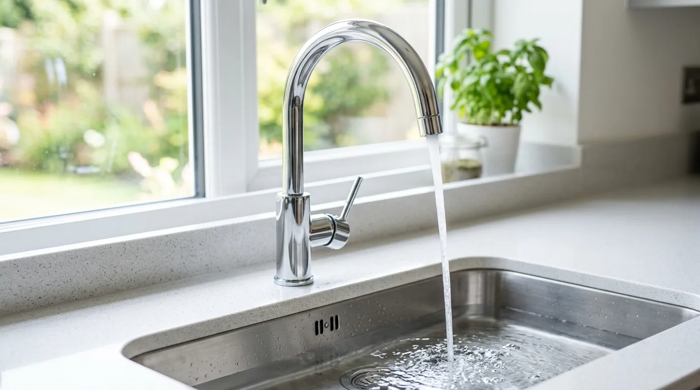 Local Plumbing Master Pros same day plumber fixing a faucet in Jefferson, IN